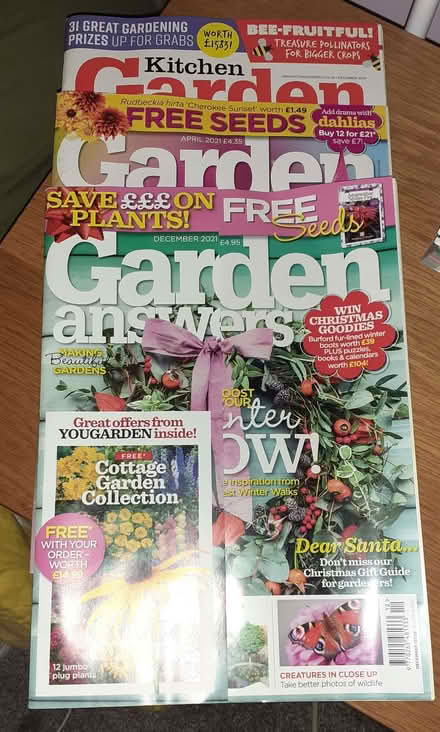 Photo of free Gardening magazines (Beulah Hill CR7) #1