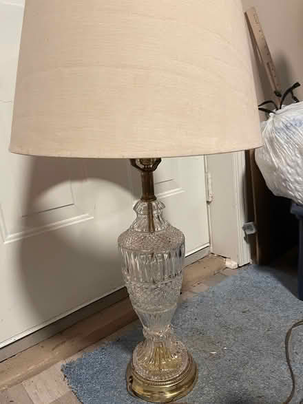 Photo of free Crystal lamp (Stone Mtn) #1