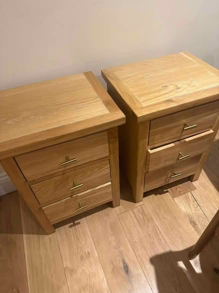 Photo of free Oak bedside tables (Leytonstone) #2