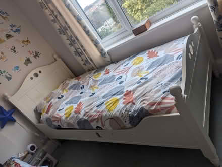 Photo of free White single bed (Chatham, ME4) #2