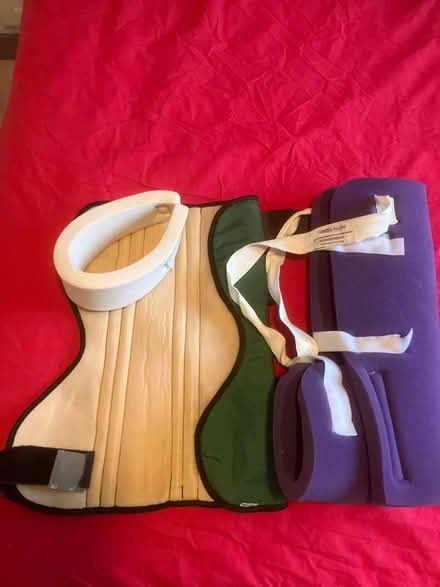 Photo of free Arm sling + leg and neck braces (OX4 Temple Cowley Oxford) #1