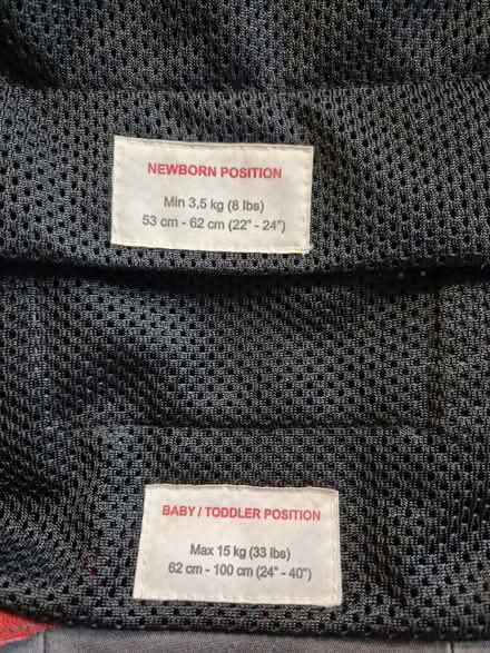 Photo of free BabyBjorn Carrier (St. John's Wood NW8) #2