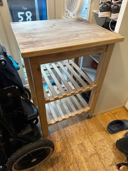 Photo of free Kitchen bench/shelf unit (Hillsborough S6) #1