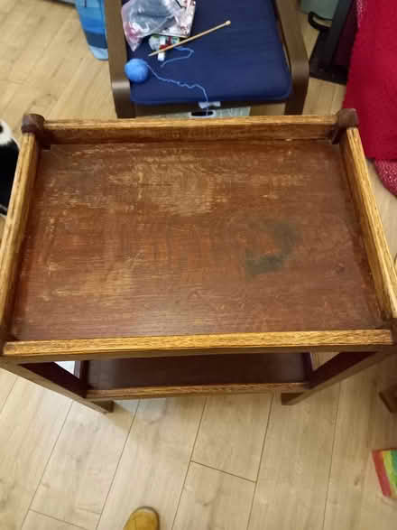 Photo of free Wooden trolley (Bradford BD13) #2