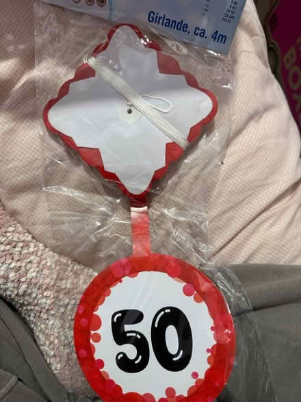 Photo of free 50 garland decoration for birthday (Hackney Downs E5) #1