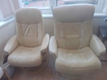 Photo of free Leather arm chairs (Weymouth Preston) #1