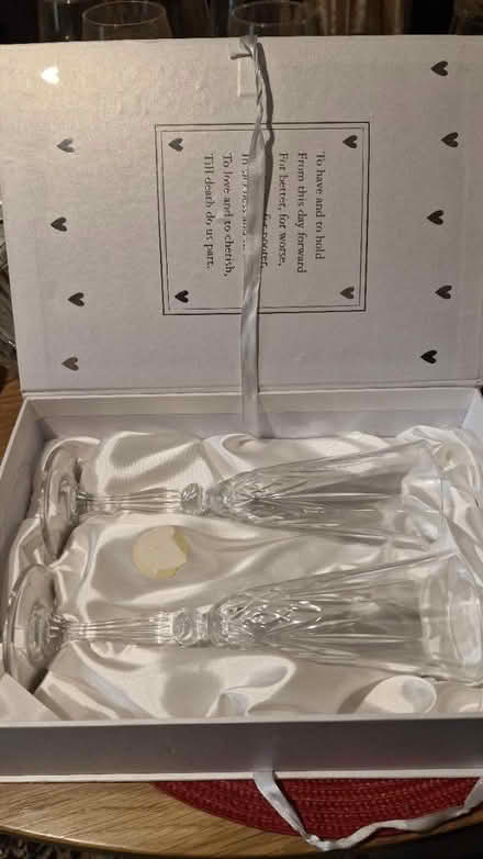 Photo of free Anniversary wine glass set (TW5) #1