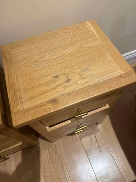 Photo of free Oak bedside tables (Leytonstone) #1