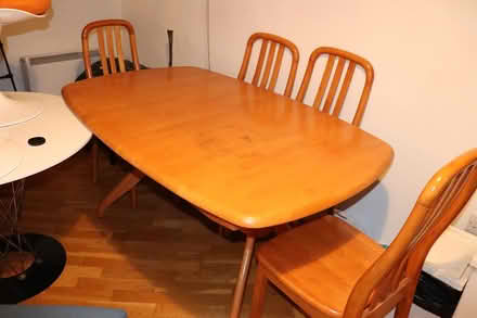 Photo of free Extendable dining table + 4 chairs (Dublin 8) #1