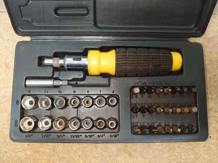 Photo of free 1/4" Square Drive Socket Set (Southport PR9) #1