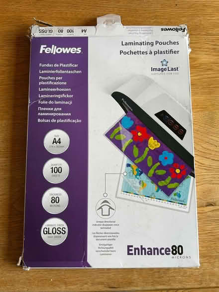 Photo of free Laminating Pouches (Pannal HG2) #1