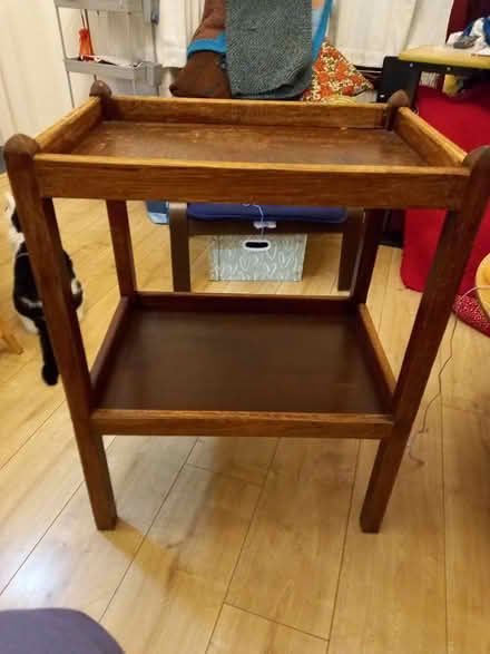 Photo of free Wooden trolley (Bradford BD13) #1