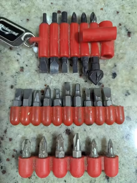 Photo of free Screw & flat head screwdriver set red (Grangeway area NN10) #3