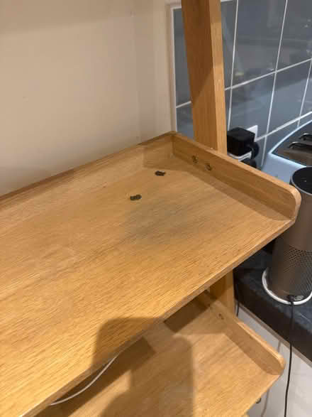 Photo of free Oak veneer bookcase (Leytonstone) #4