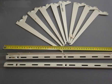Photo of free Adjustable shelving brackets (Overslade CV22) #1