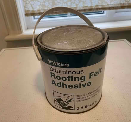 Photo of free Roofing felt adhesive (New Hinksey OX1) #1