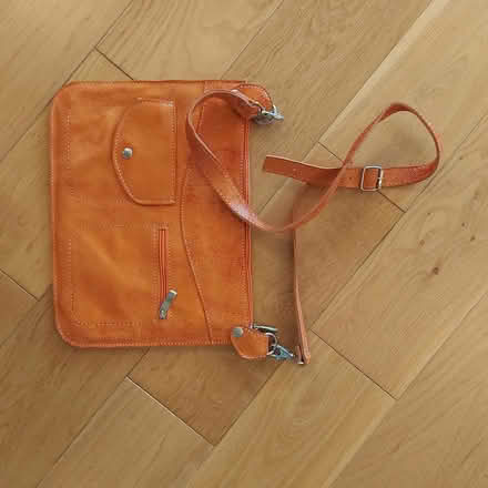 Photo of free Lined leather bag (Denmead, Waterlooville) #1