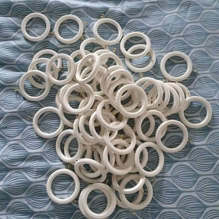 Photo of free Three curtain rails and rings (Mickleover DE3) #2