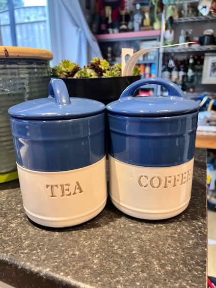 Photo of free Tea and coffee containers (Droylsden M43) #1