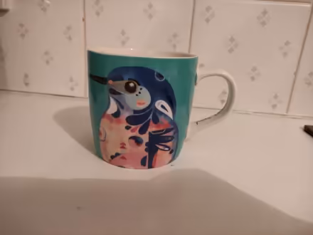 Photo of free Mug - kingfisher (Weybridge, KT13) #1