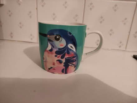 Photo of free Mug - kingfisher (Weybridge, KT13) #1