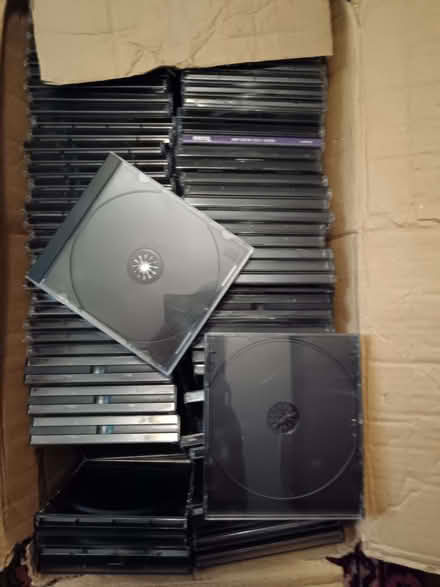 Photo of free CD cases, new some doubles approx 70 (Ebley GL5) #1