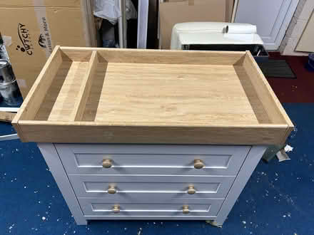 Photo of free Dresser / drawers / baby change top (Montrose Ave Welling) #3
