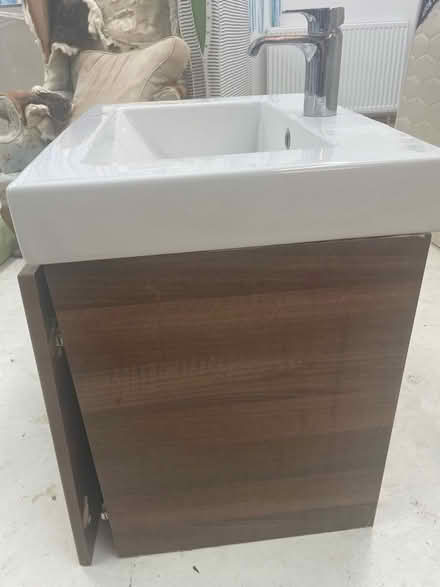 Photo of free Basin walling with cupboard and tap (Bradford on Avon BA15) #3