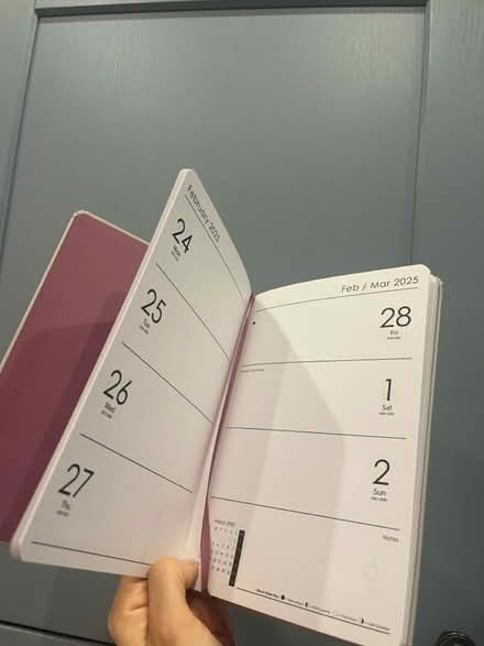 Photo of free 2025 new diary (G41, pollokshields) #2