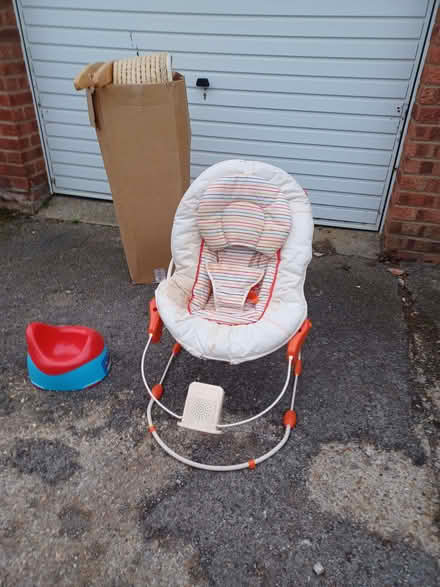 Photo of free Bouncy cradle (Causeway End MK43) #3
