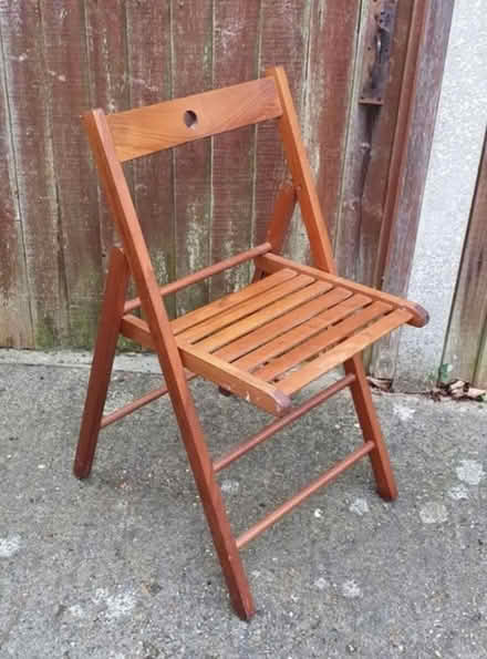Photo of free Fold Up Wooden Chair (CT8) #1