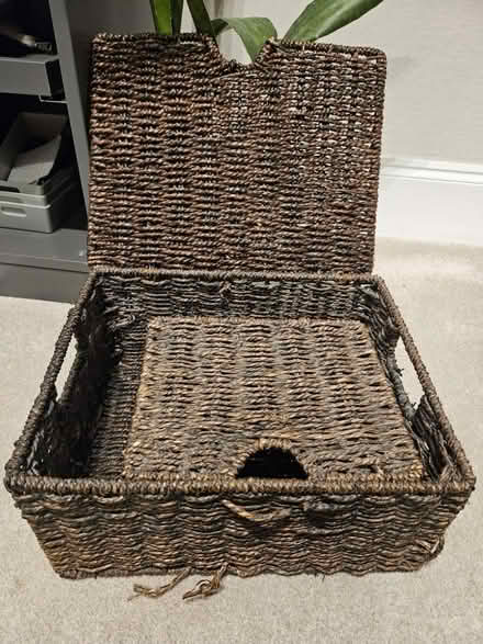 Photo of free Woven storage boxes (Purley, CR8 1) #1