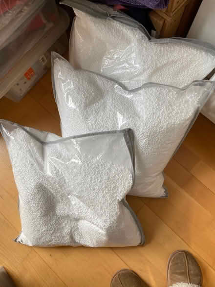 Photo of free Bean bag polystyrene (East Hanney) #1
