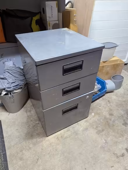 Photo of free Small metal filing cabinet ( used for tool storage) (Grangeway area NN10) #1