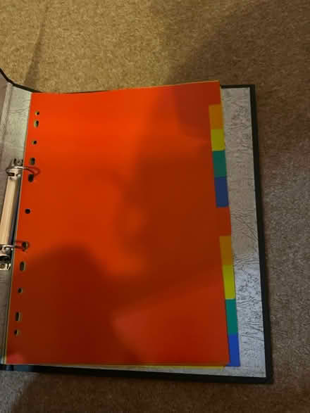 Photo of free Folders and dividers (Surbiton KT5) #2