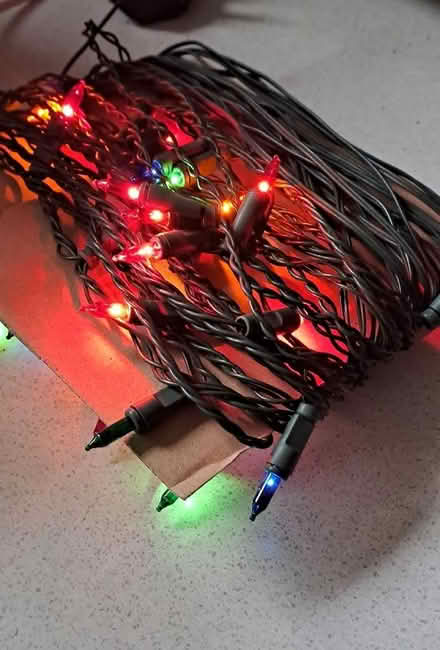 Photo of free Coloured fairy lights (Wenhaston IP19) #2