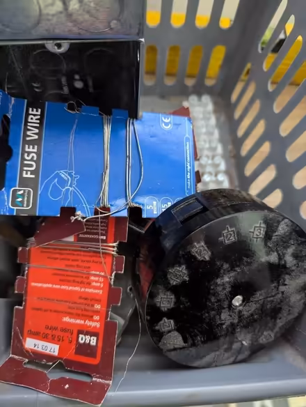 Photo of free Box of electrical bits (Grangeway area NN10) #2