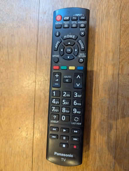 Photo of Panasonic TV remote control (Wern SY10) #1