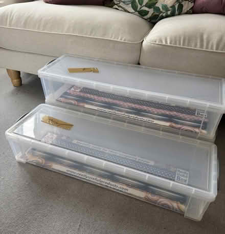 Photo of free Three Stacking Very Large Storage Boxes - maybe for DVD (Beaconsfield HP9) #1