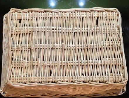 Photo of free Rectangular wicker basket/tray (Reading West RG1) #3