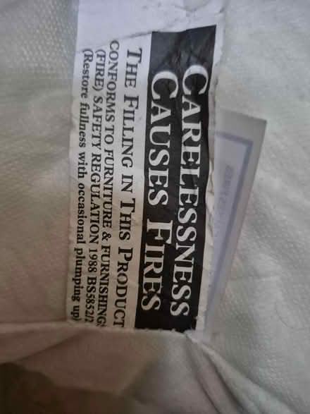 Photo of free Pillow x 2 - 55cm square (Friern Barnet N11) #3