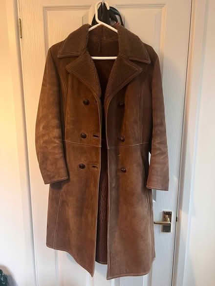 Photo of free Vintage sheepskin coat, size 10-12 (Gamlingay SG19) #1