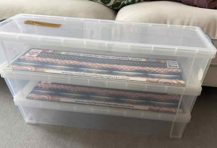 Photo of free Three Stacking Very Large Storage Boxes - maybe for DVD (Beaconsfield HP9) #2