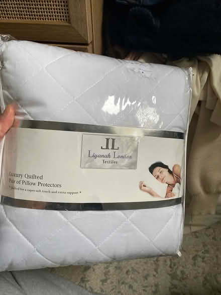 Photo of free Quilted Pillow Protectors x 2 (W5) #1