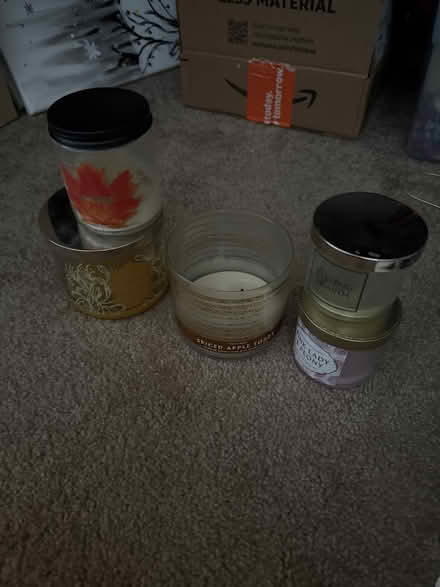 Photo of free Misc. Empty Candles (Southeast Longmont) #1