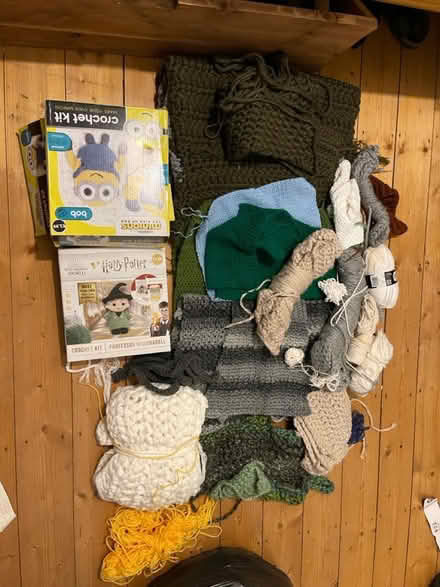 Photo of free Yarn scraps/crochet kits (Hemel) #1