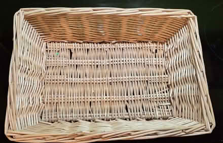 Photo of free Rectangular wicker basket/tray (Reading West RG1) #1
