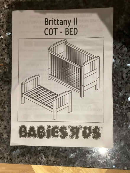 Photo of free Cot/bed (Craiglockhart EH14) #1