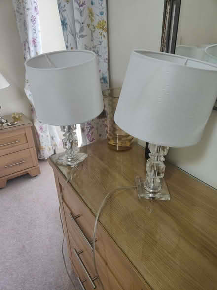 Photo of free 2 bedside lamps (Bloomfield) #1