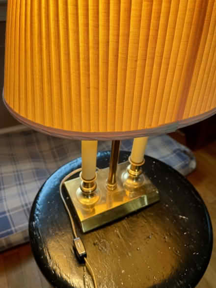 Photo of free Tabletop lamp (Upper NW DC/Tenley vicinity) #2